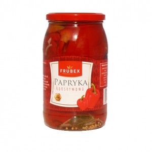 FRUBEX - PICKLED RED PEPPERS - PAPRYKA